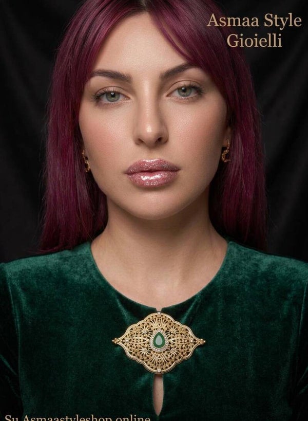 Asmaa Style Gioielli - Spilla Reale di Rabat