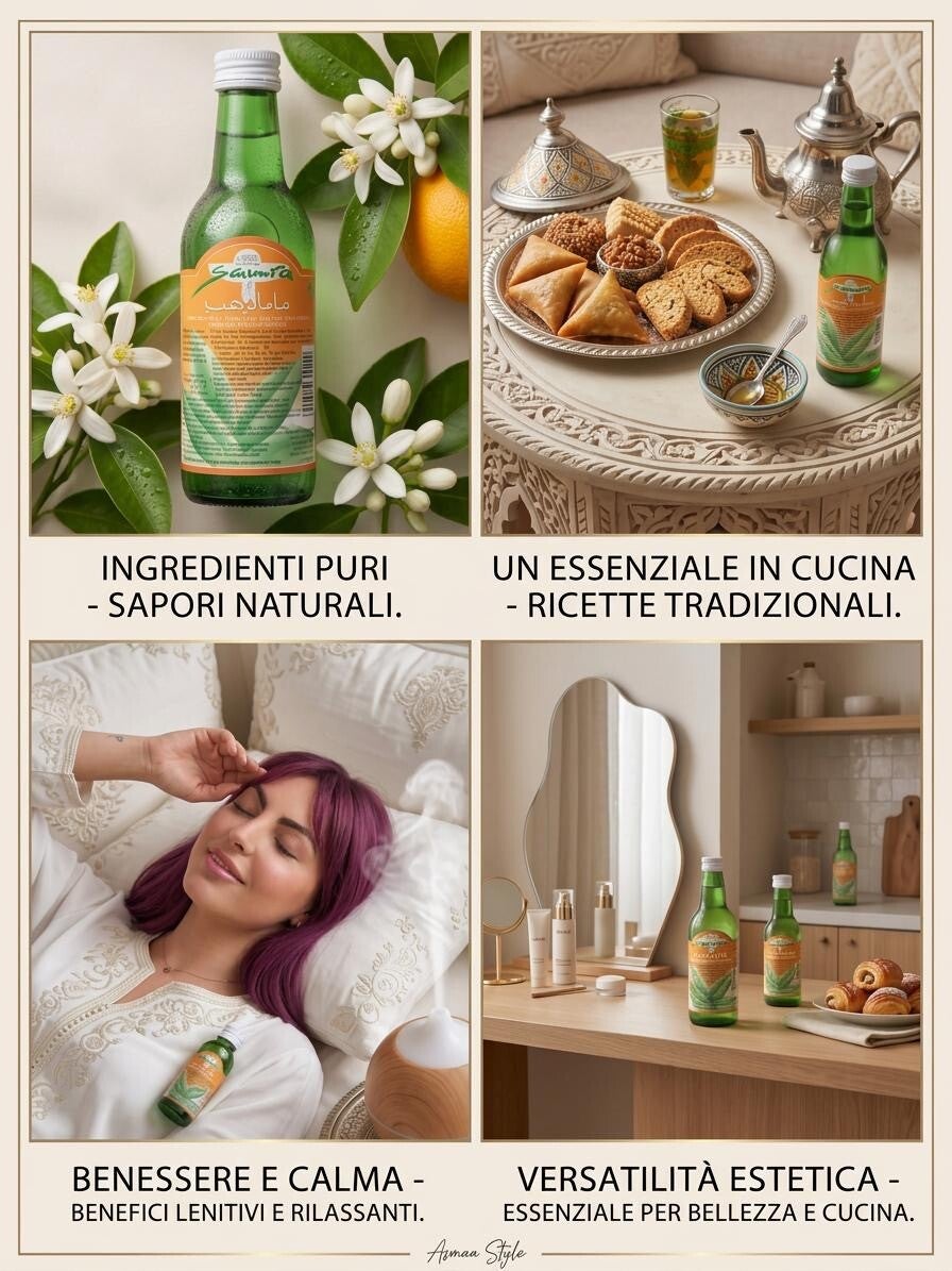 Asmaa Shop - Acqua di Fiori d’arancio Samra