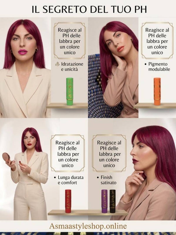 Asmaa Shop - I Rossetti di Fes : Colorazioni Nuove