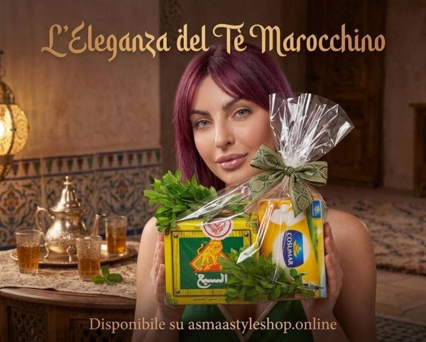 Asmaa Shop - Degustazione : Kit Rituale del Tè Marocchino