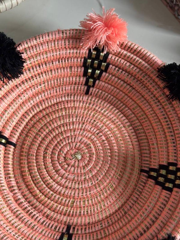 Piatto marocchino lavorato a mano