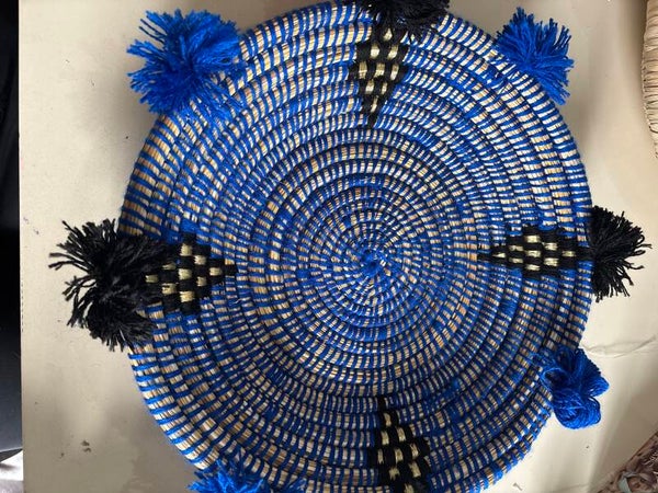 Piatto marocchino lavorato a mano