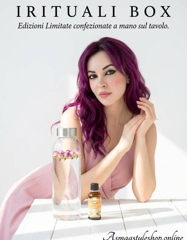 Rituali Asmaa - I RITUALI BOX – "Rosa del Marocco & Vetro Premium" (Edizione Luxury)