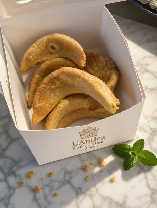 L’Antica Pasticceria Reale di Asmaa - Kabab El Ghazal :con mandorle e fiori d’arancio