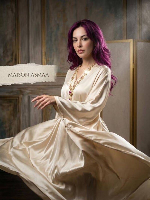 Asmaa Style Gioielli - Collana Reale Sultana : Placcato Ora con Castoldi di Rubino