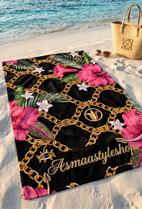 Novità asciugamano mare elegante