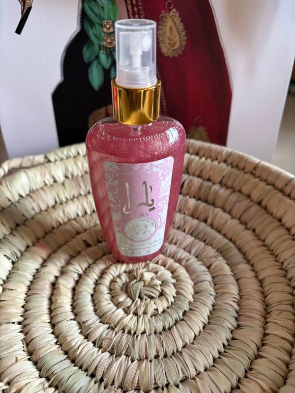 Spray con glitter Yara profumatissimo