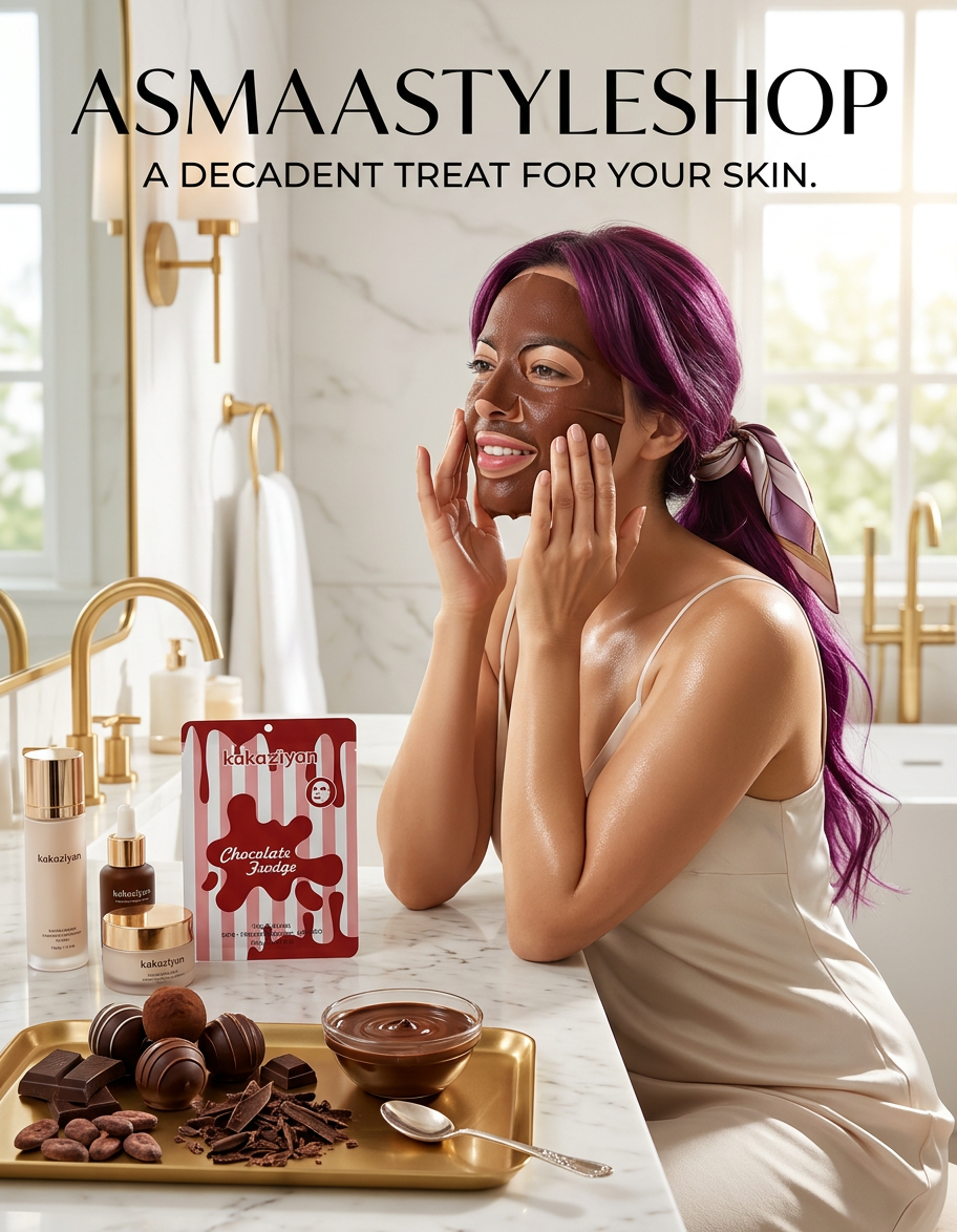 Novità maschera viso araba con fragranza chioccolato