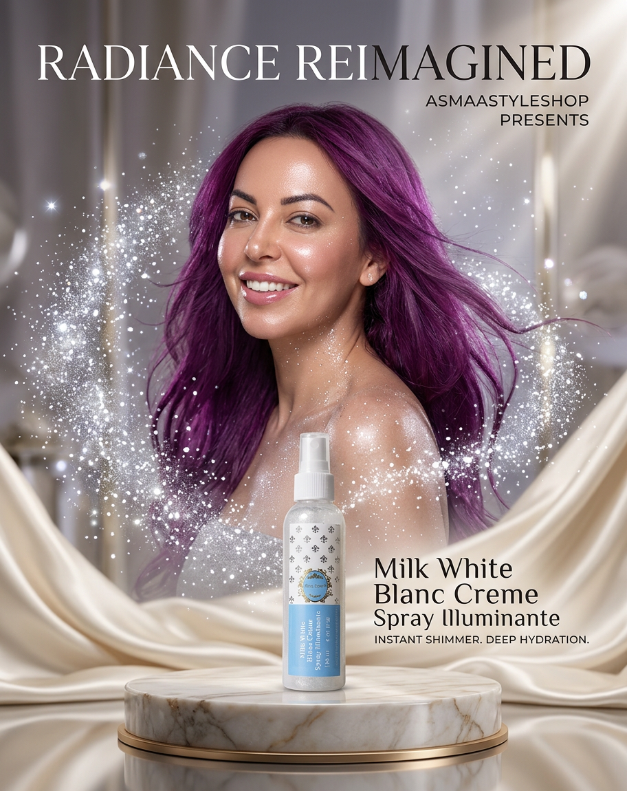 Novità spray al latte con 1000 glitter