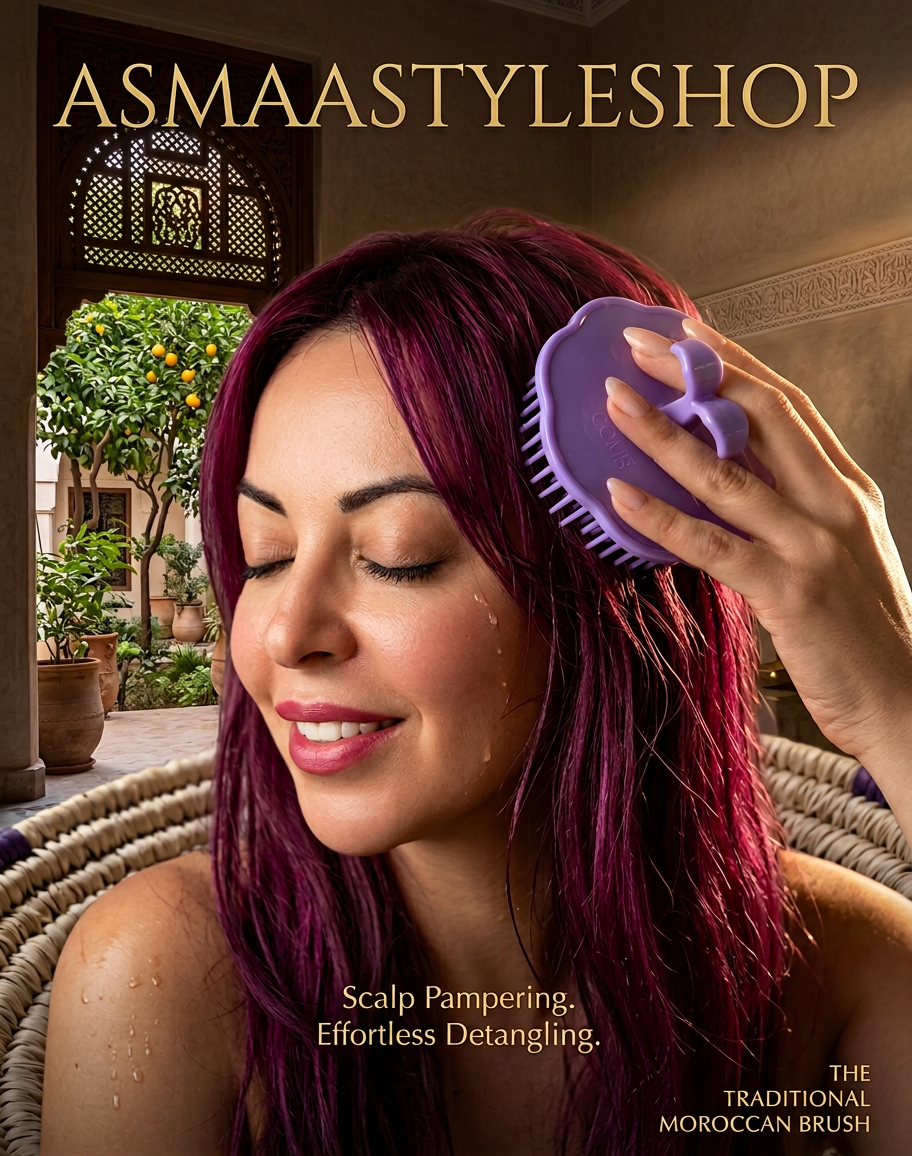 Pettine per capelli tradizionale del Marocco 🇲🇦