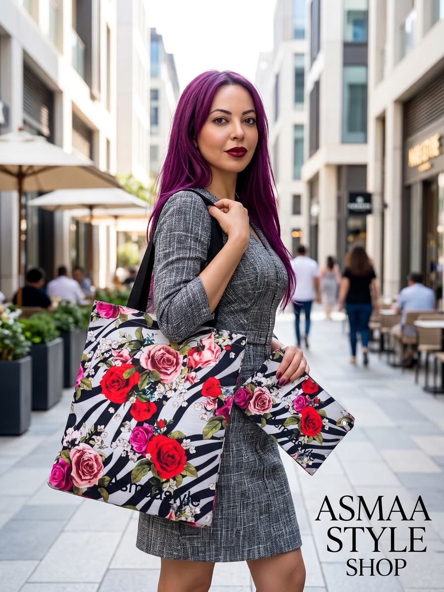 Novità shop per e pochette zebrata