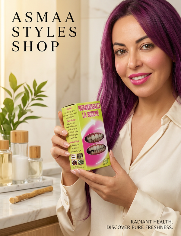 Collutorio bocca sbiancante naturale 💯rinfresca la bocca