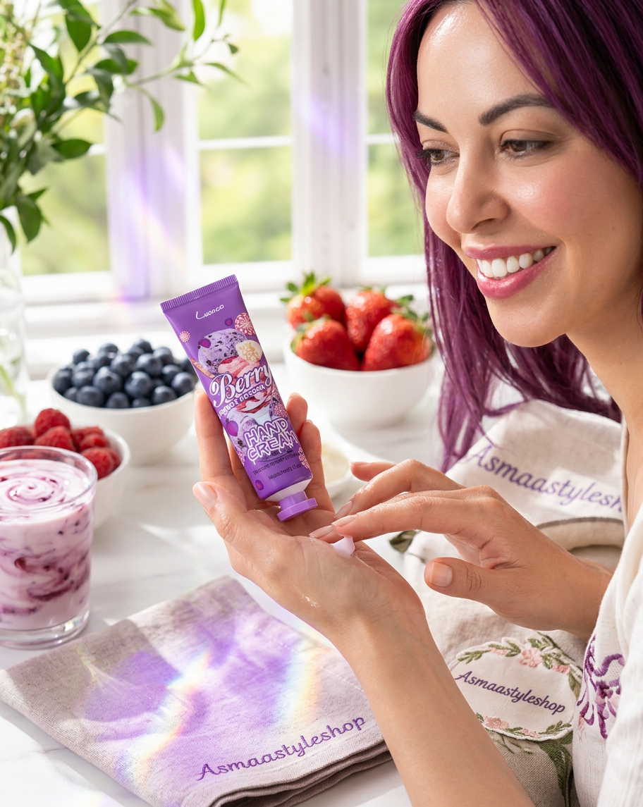 Novità crema mani idratante alla profumazione di crema e gelato