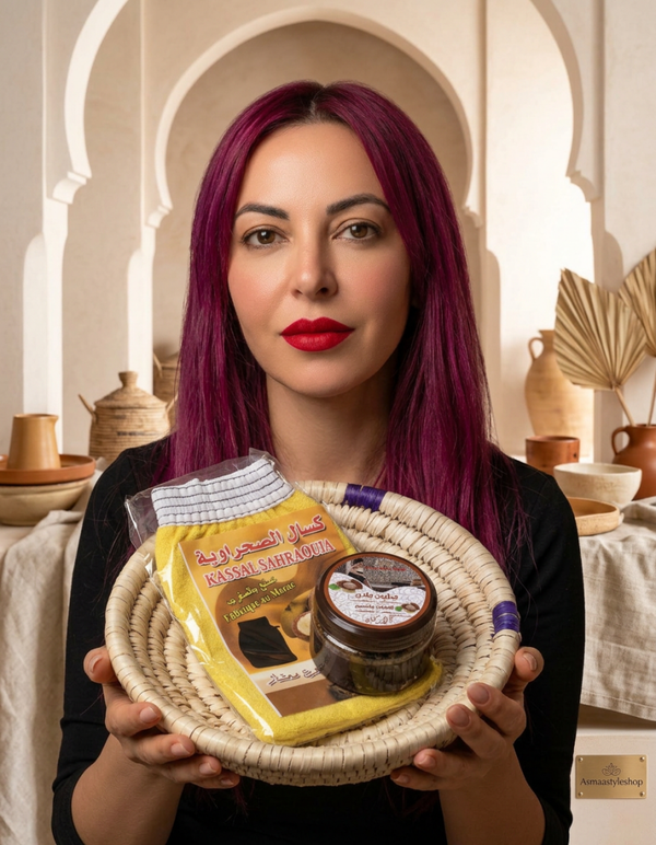 Novità set sapone nero all’Argan e guanto scrub