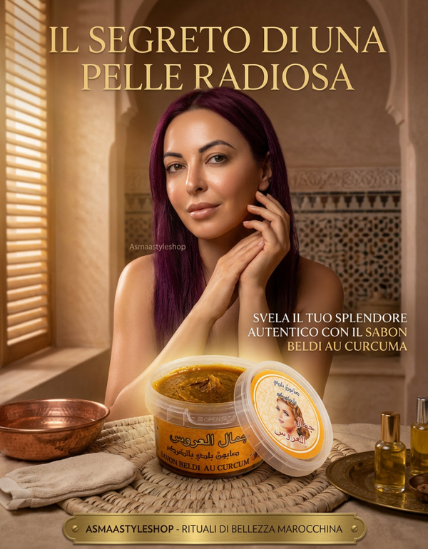 Sapone nero con curcuma