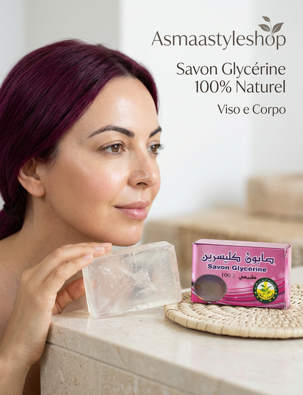 Saponetta 💯 naturale alla glicerina del Marocco