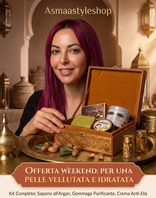 Box pelle idratata e vellutata al Argan offerta Week and