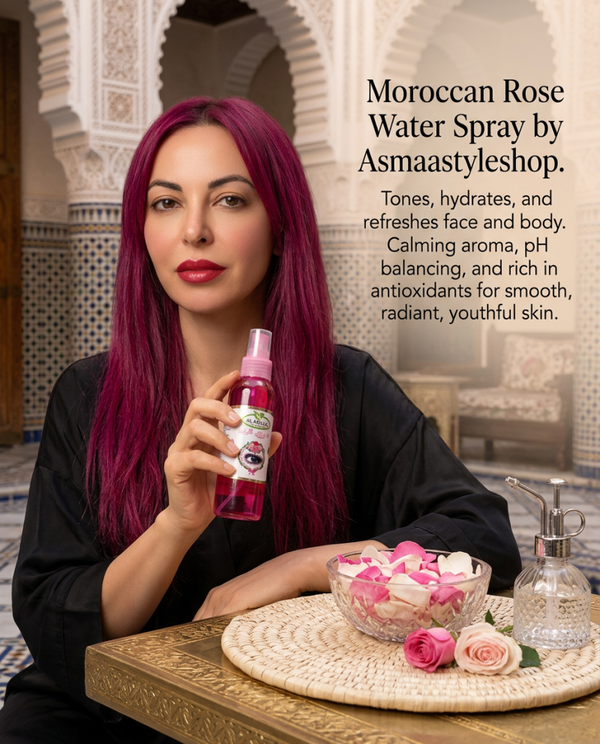 Acqua di rose spray del Marocco