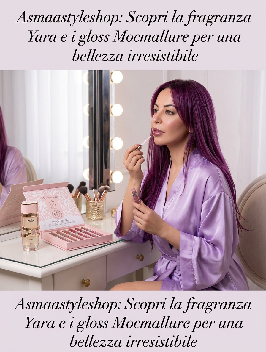 6 lip gloss con fragranza Yara cofferta del giorno