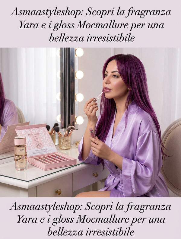 6 lip gloss con fragranza Yara cofferta del giorno