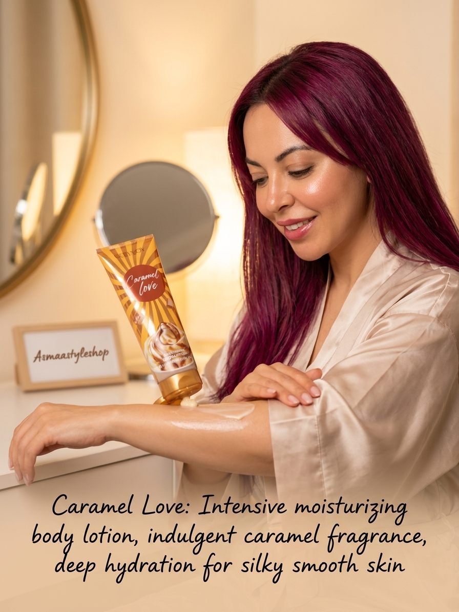 Novità crema corpo idratante al caramello