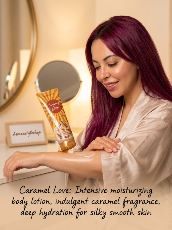 Novità crema corpo idratante al caramello