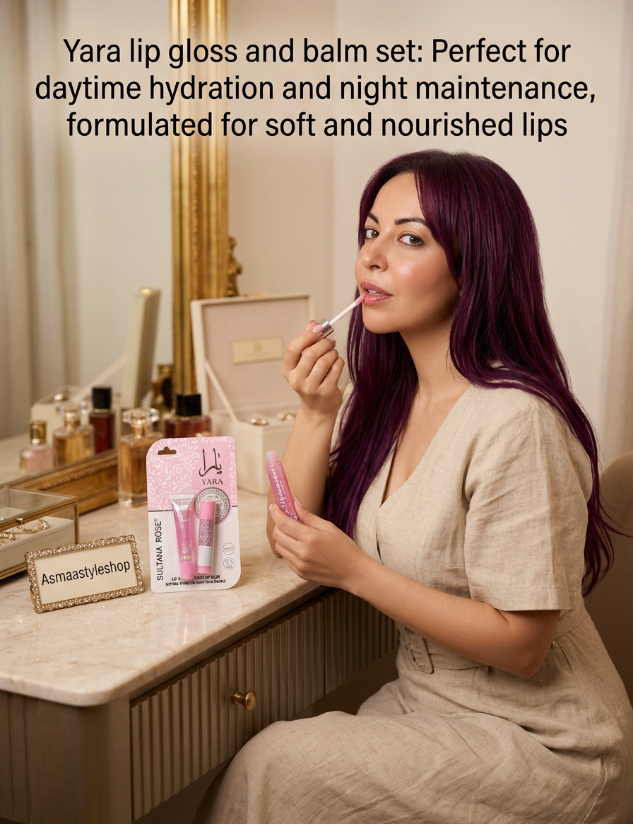 Novità balsamo labbra e gloss diamante alle rose Yara