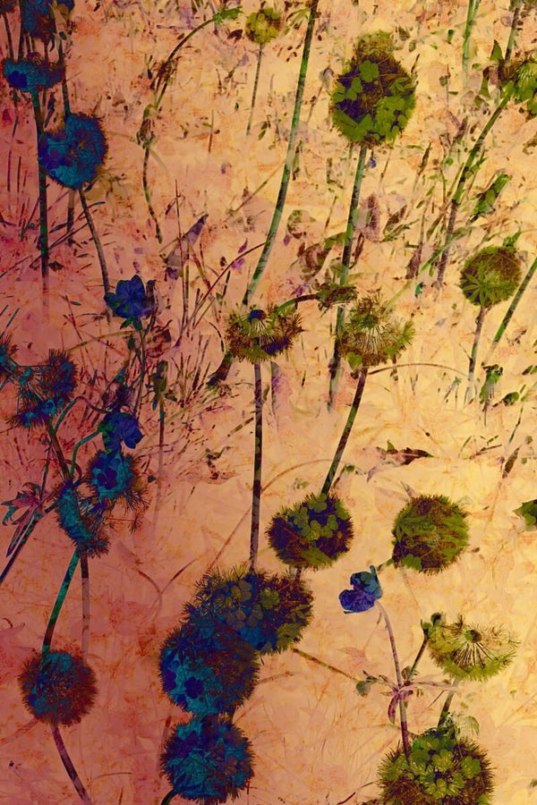 Flower Power 3918 – Œuvre d’art en édition limitée - 30x45cm