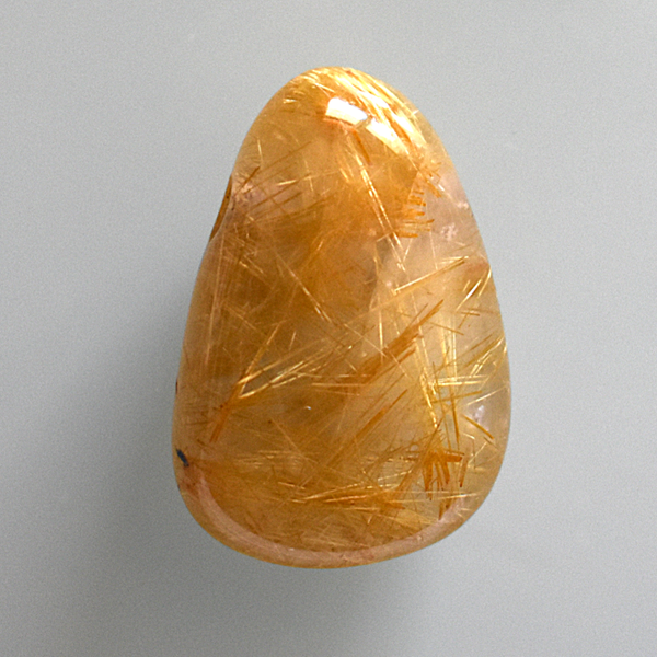 Tropfenanhänger "Rutilquarz Gold" Extra-Qualität ... Rut03