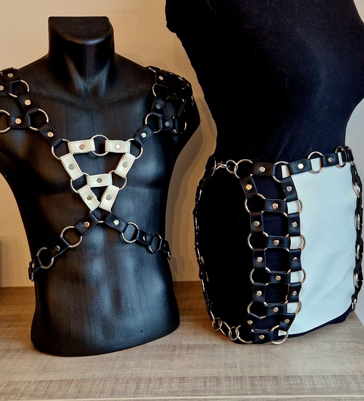 ⚔️Noir Blanc Set – Dominantie in zwart & wit ⚔️