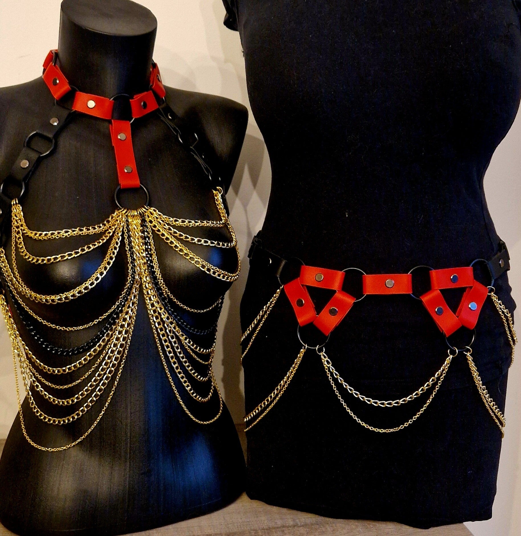 🖤🔗 Crimson Royalty Set ❤️‍🔥👑