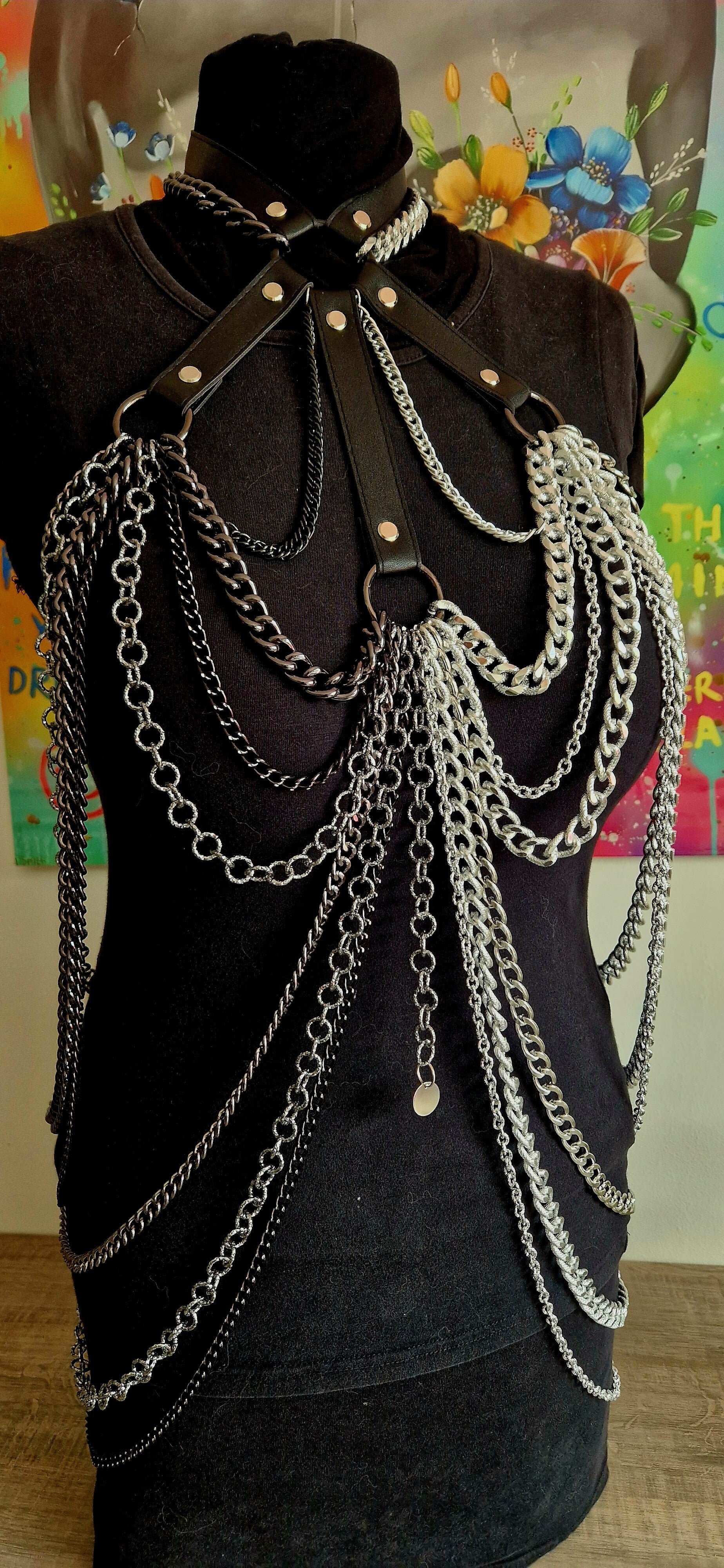 🖤✨ Midnight Split bodychain ✨🖤