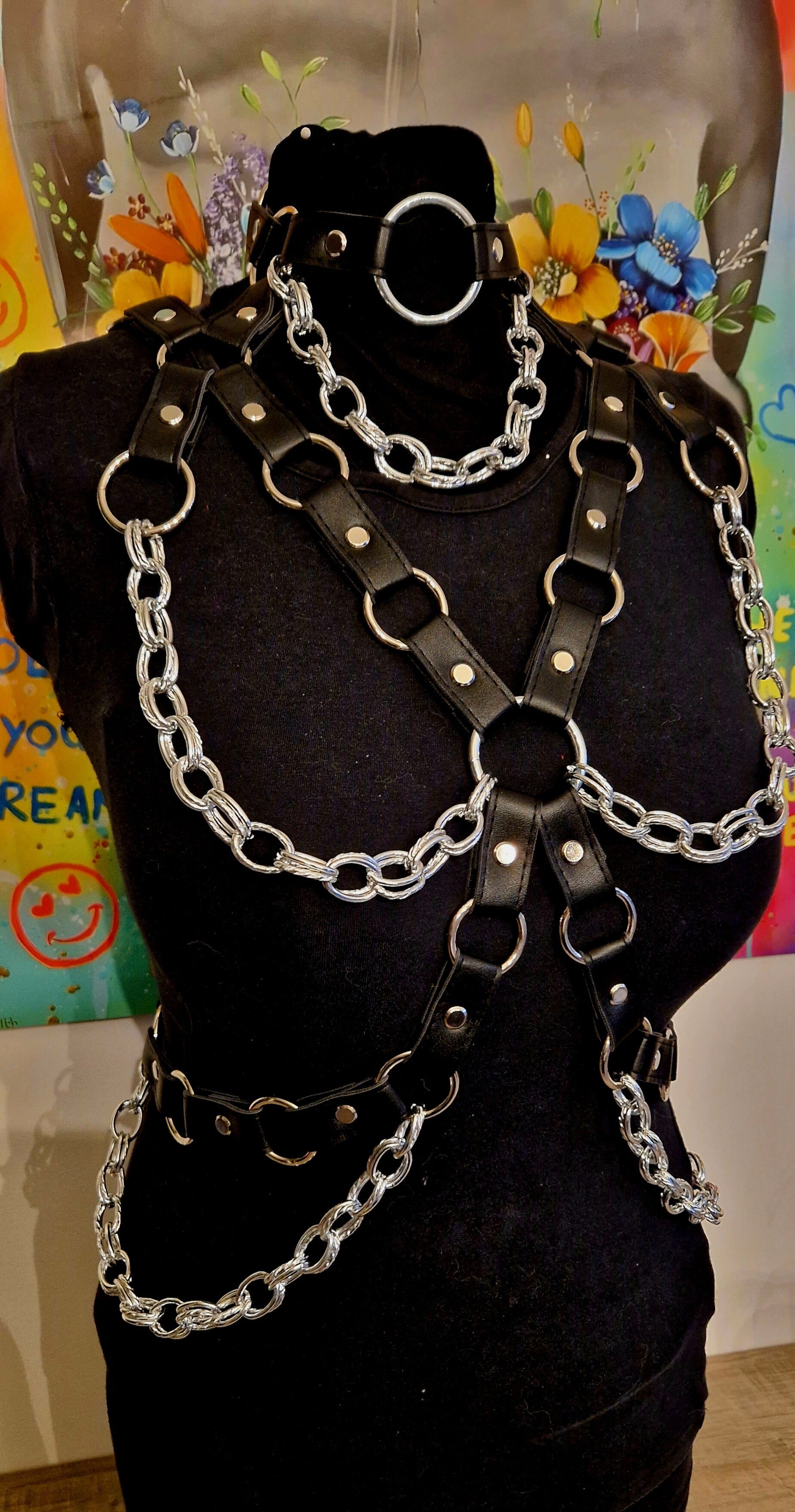 🖤 Midnight Dominion – Modular Industrial Harness