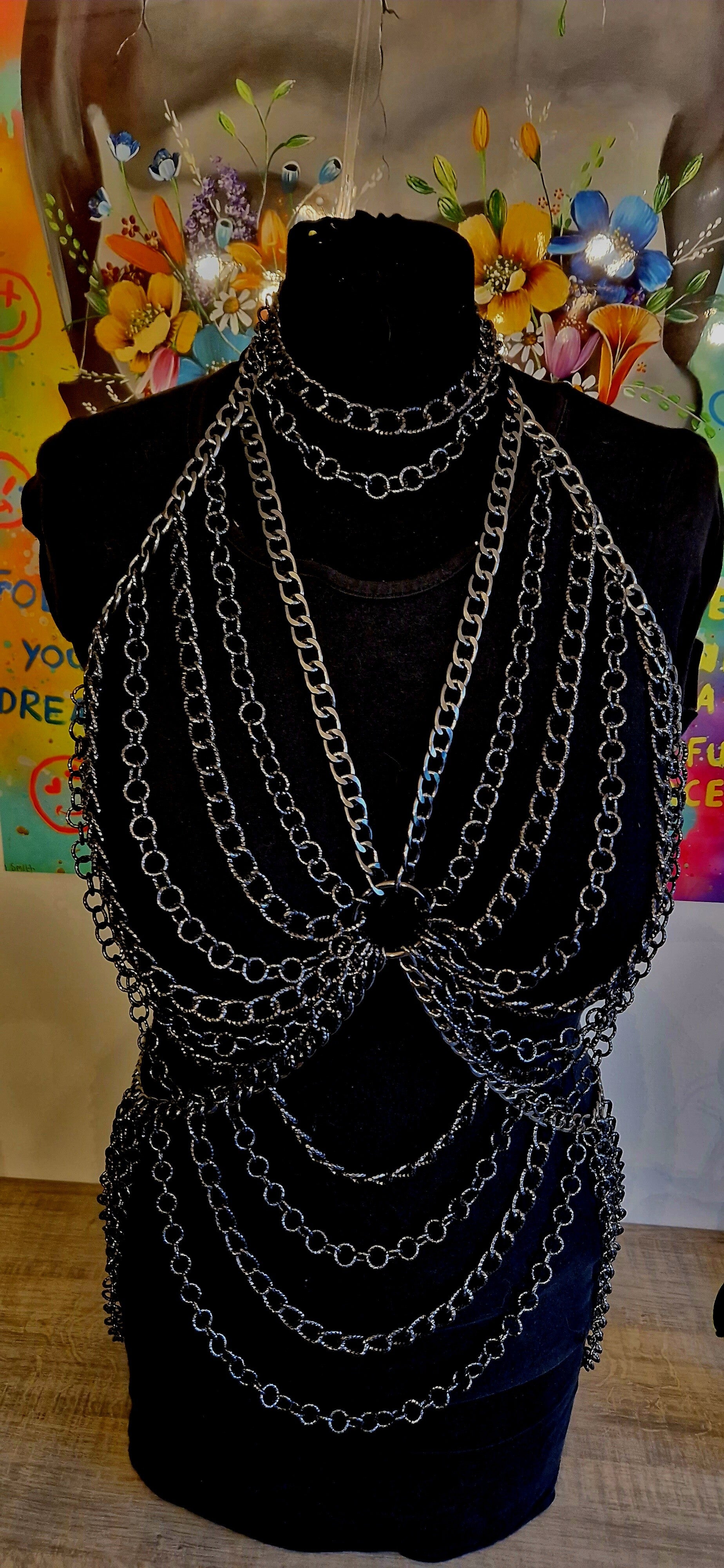 🖤 Midnight Throne – Bodychain