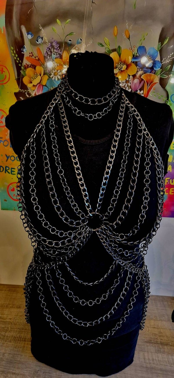 🖤 Midnight Throne – Bodychain