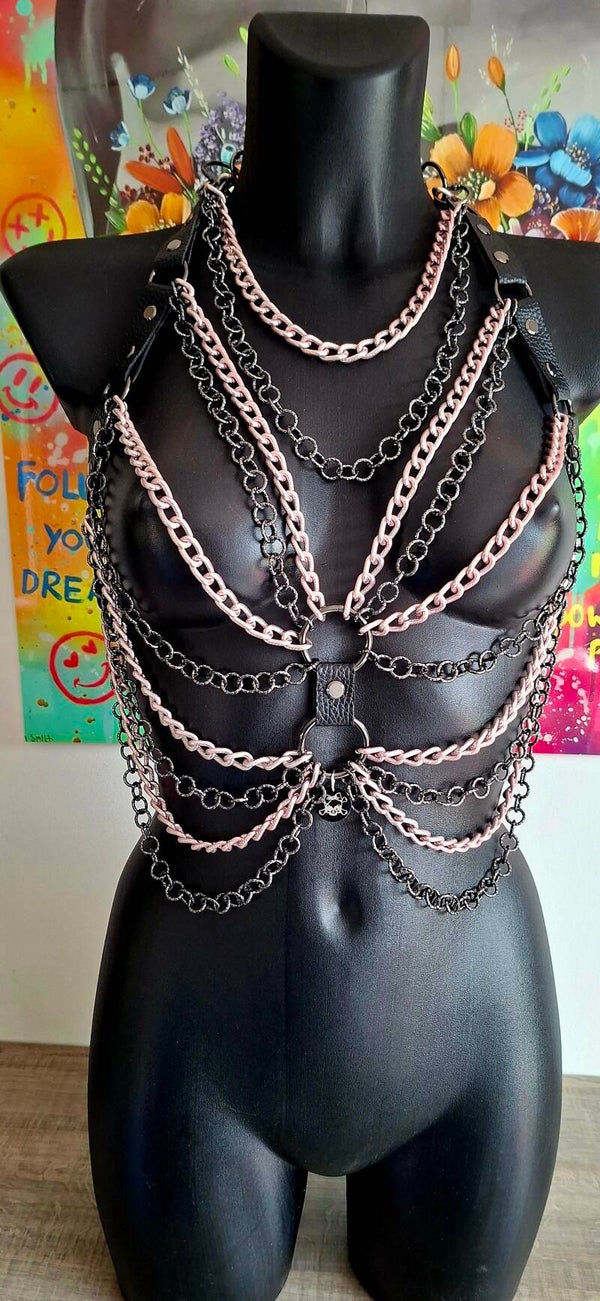 🩷🖤 Pretty Savage harness 🩷🖤