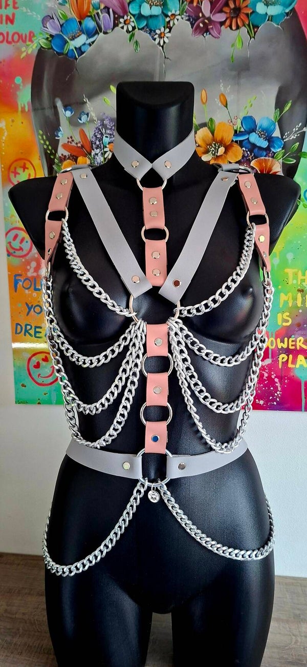 🩷 Pink Steel Sirene harness