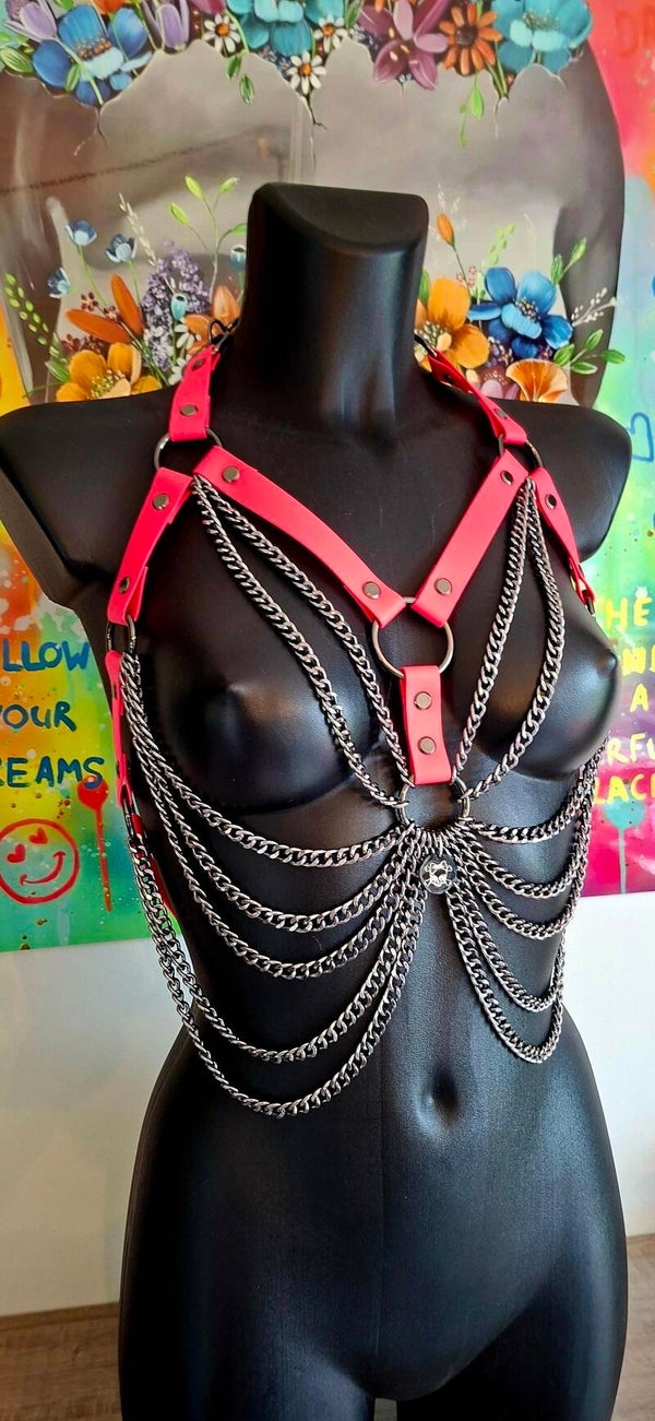 💖 Pink Venom harness 🩷
