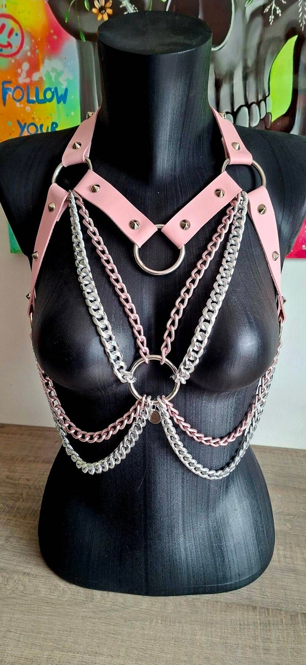 🌸 Pink Tide harness ⛓️