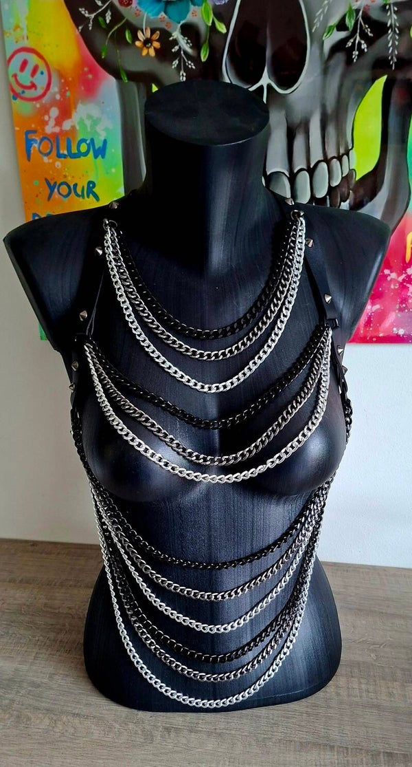 🖤⛓️ Midnight Kiss harness ⛓️🖤