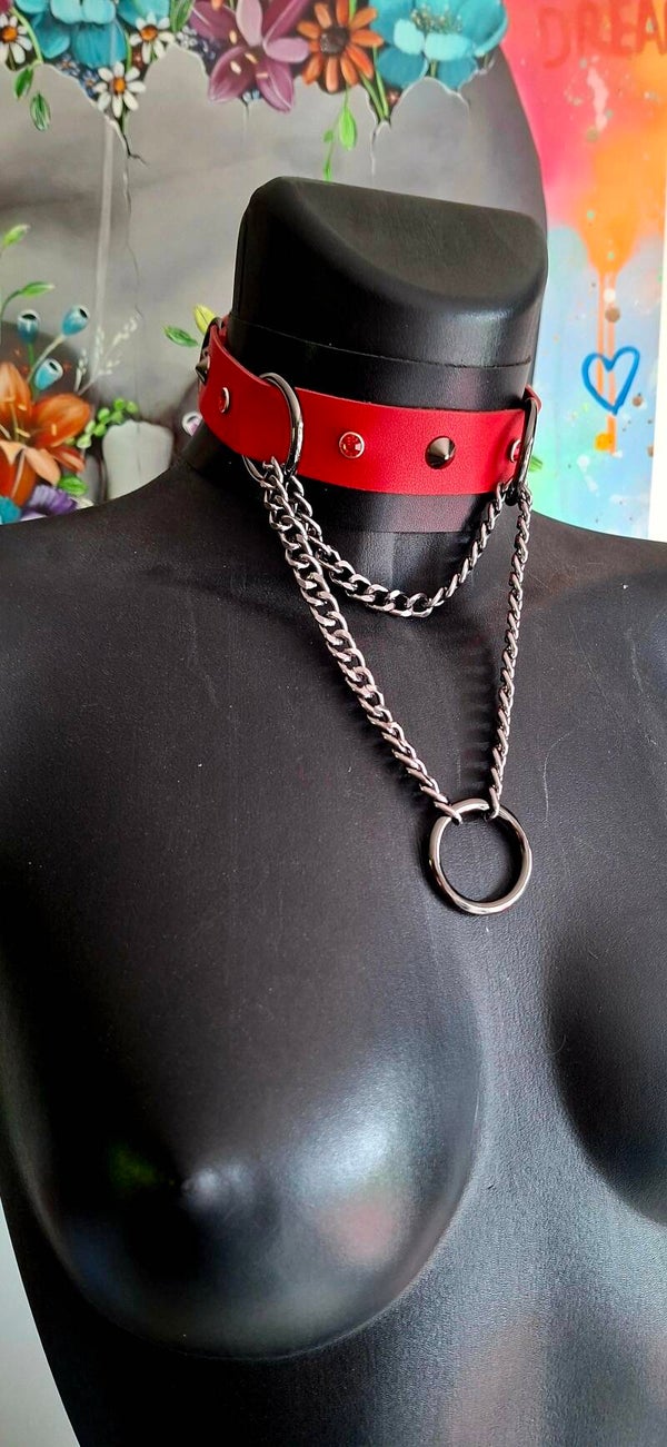 ❤️ Red Eclipse choker