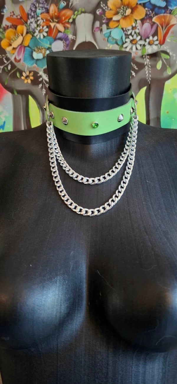 💚 Lime Voltage Choker