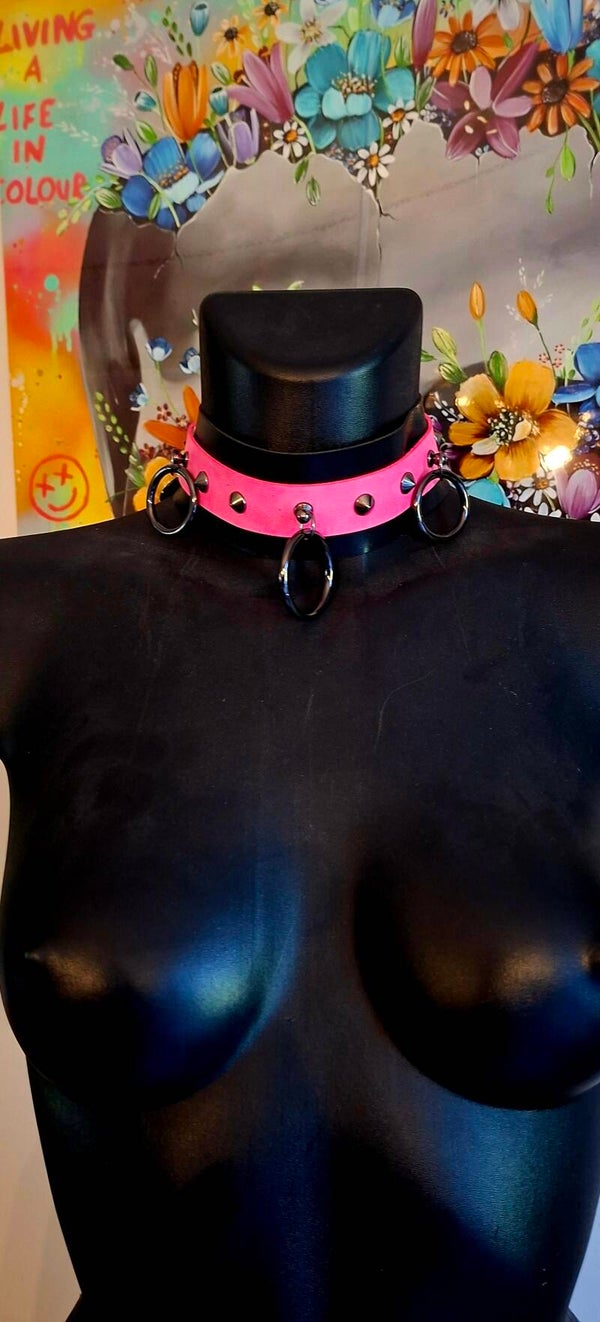 💗 Pink Riot Choker