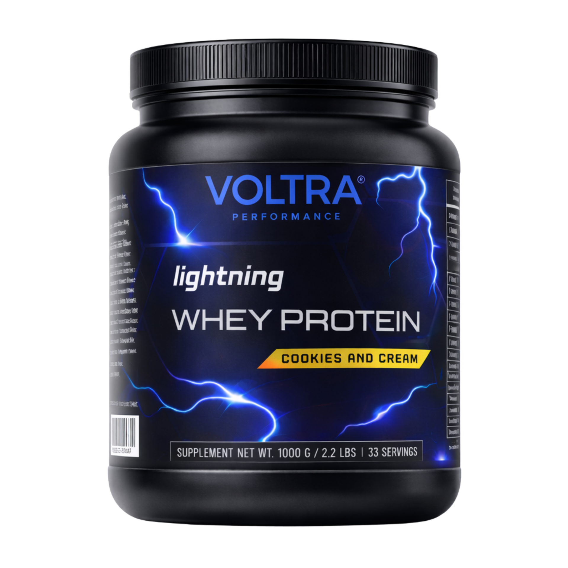 Whey Protein Cookies & Cream – 1000 g