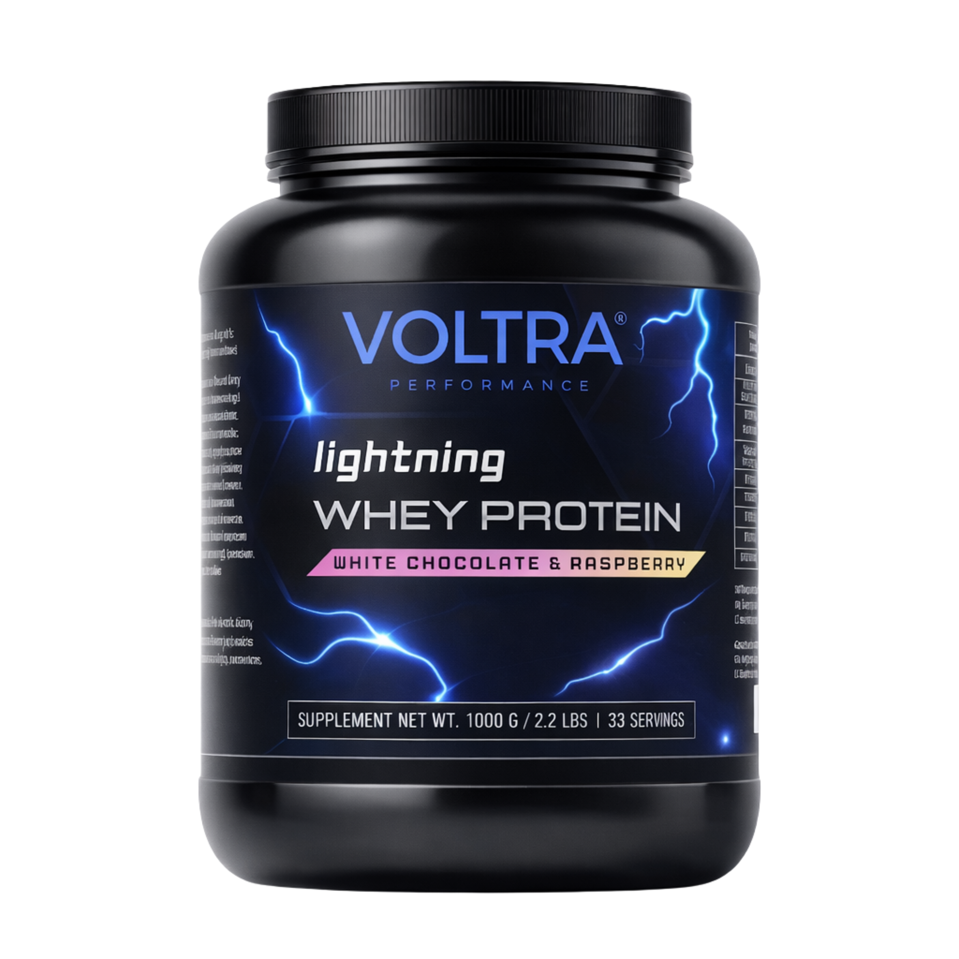 Whey Protein White Chocolate & Raspberry – 1000 g