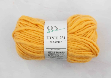 Linie 231 Filzwolle - Corn Yellow