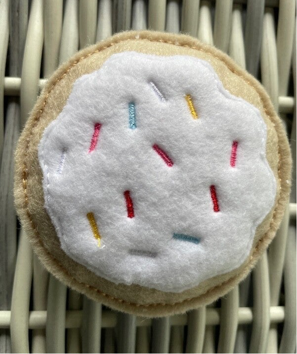 Iced Sprinkles Cookie