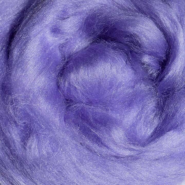 Tussah Silk Sliver - Lilac