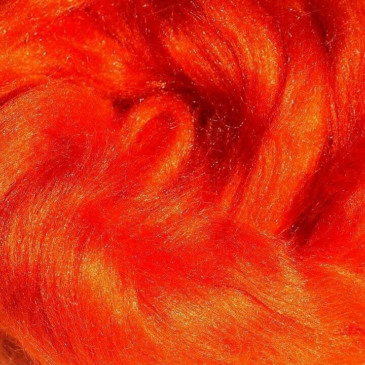 Tussah Silk Sliver - Orange