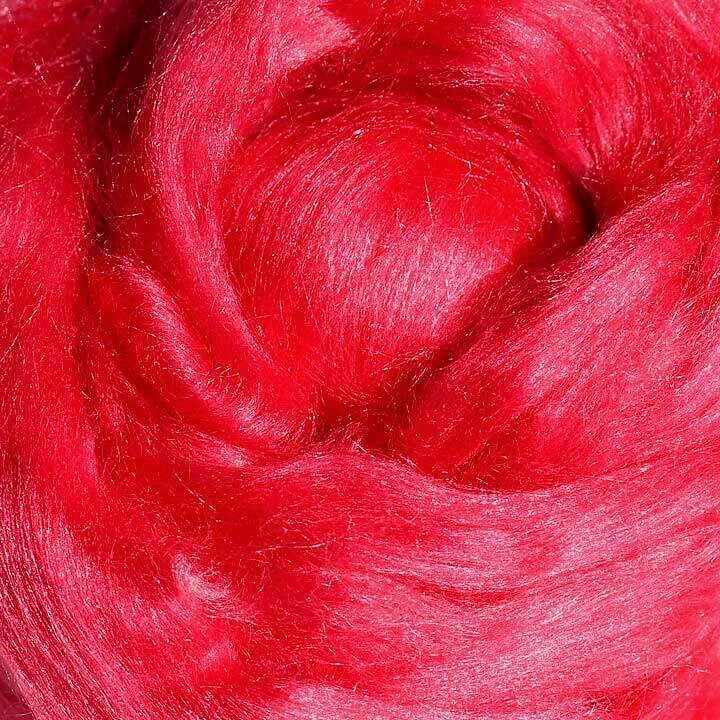 Tussah Silk Sliver - Pink